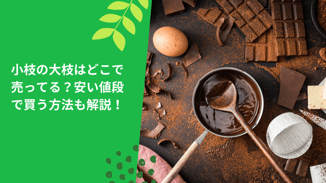 小枝の大枝はどこで売ってる?安い値段で買う方法も解説!