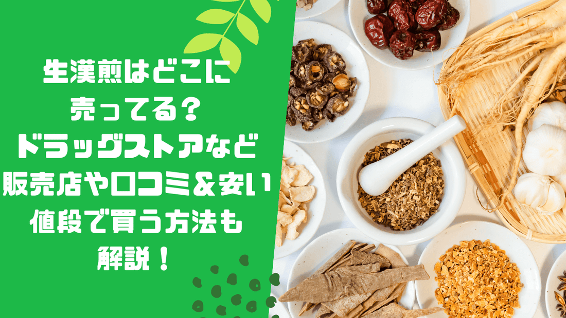 生漢煎はどこに売ってる?