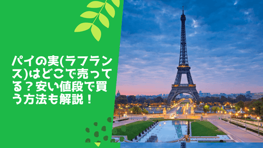 パイの実(ラフランス)はどこで売ってる?安い値段で買う方法も解説!
