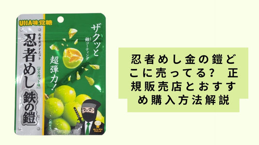忍者めし金の鎧どこに売ってる?