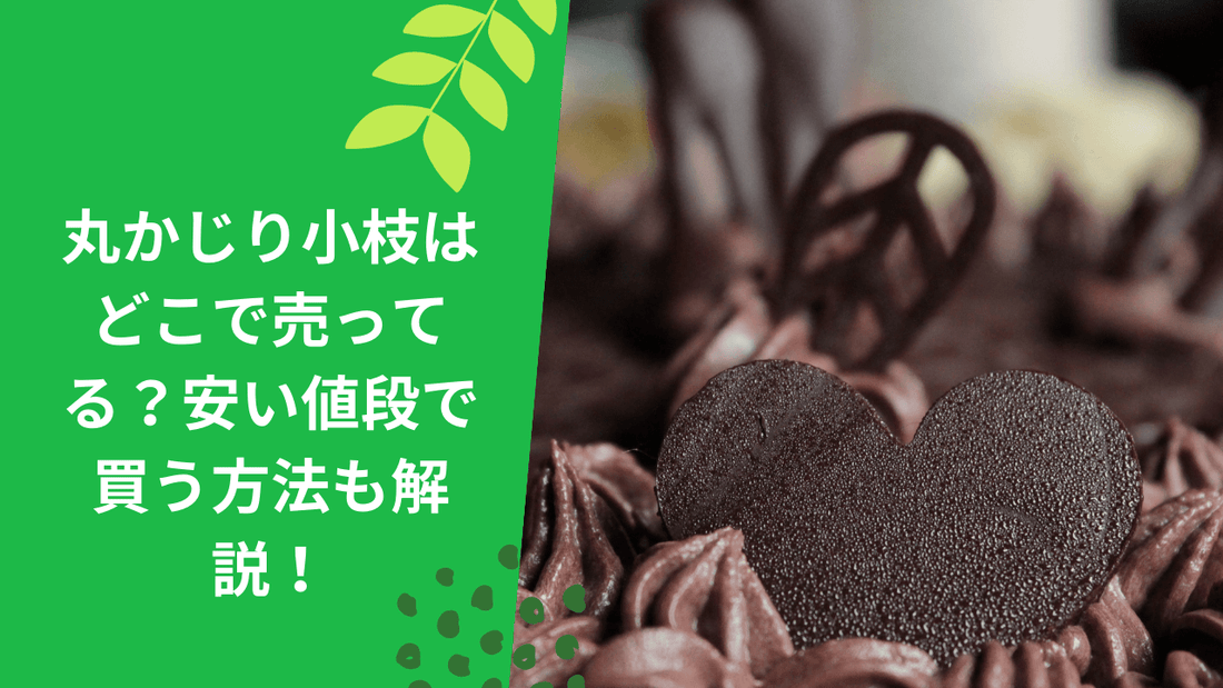 丸かじり小枝はどこで売ってる？安い値段で買う方法も解説！